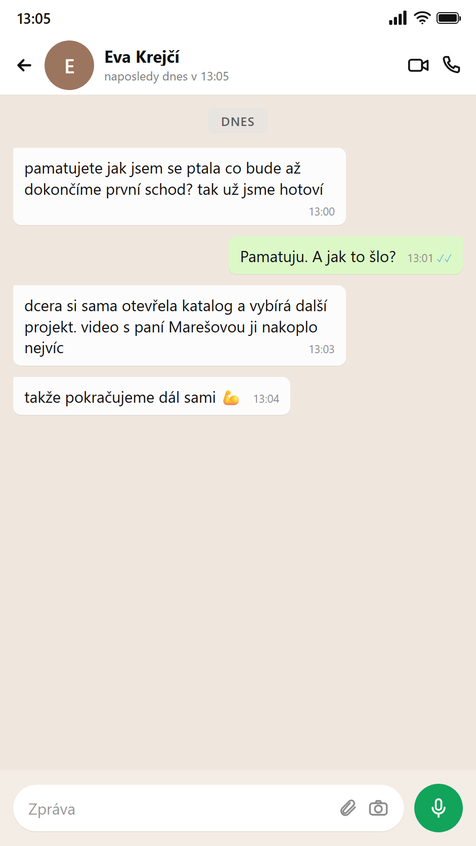 Zpráva od rodiče — pokračují dál sami